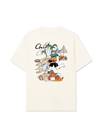 Áo Thun Relaxed Fit Chill Summer