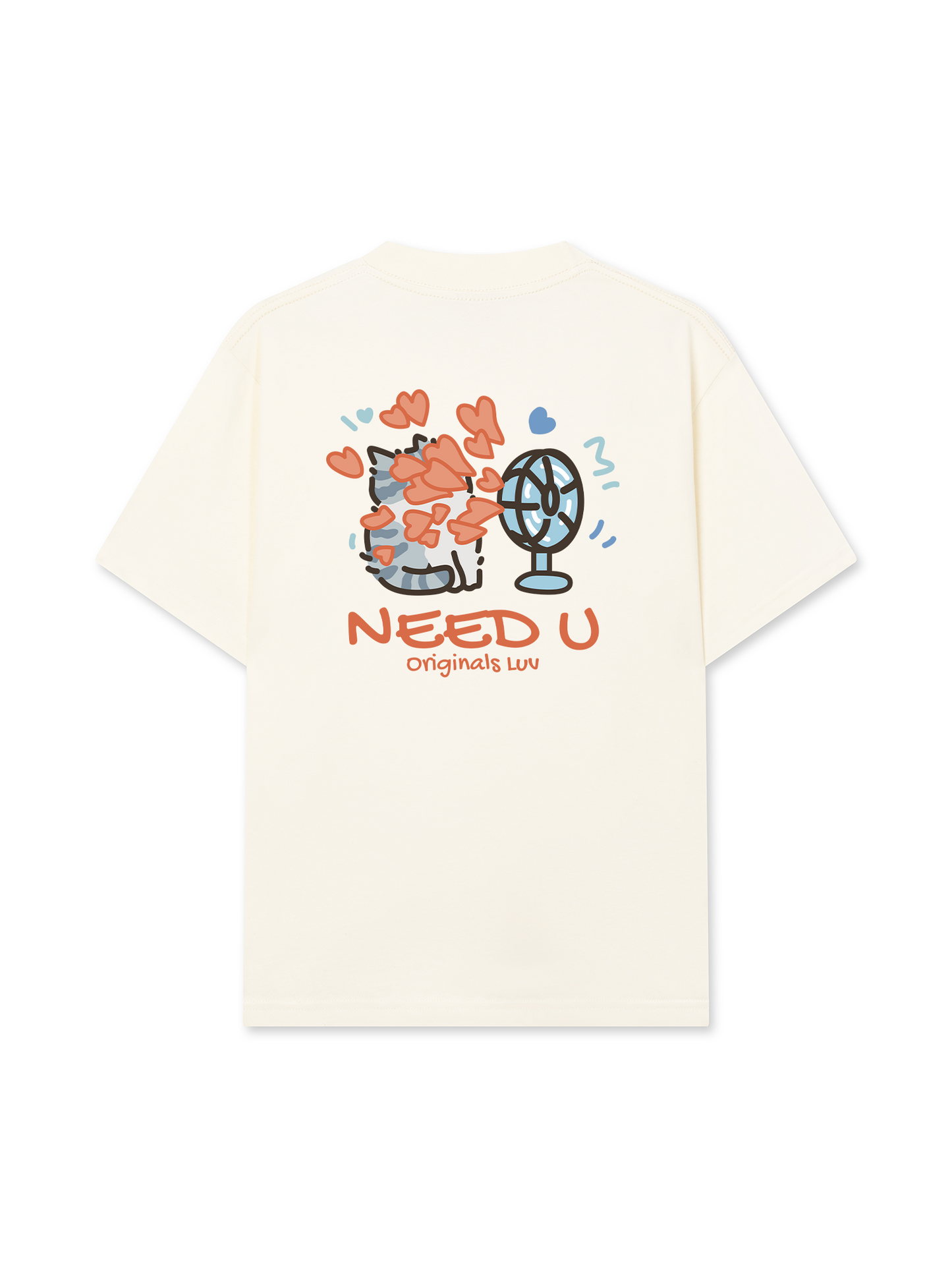 Áo Thun Relaxed Fit Need You Cat Couple