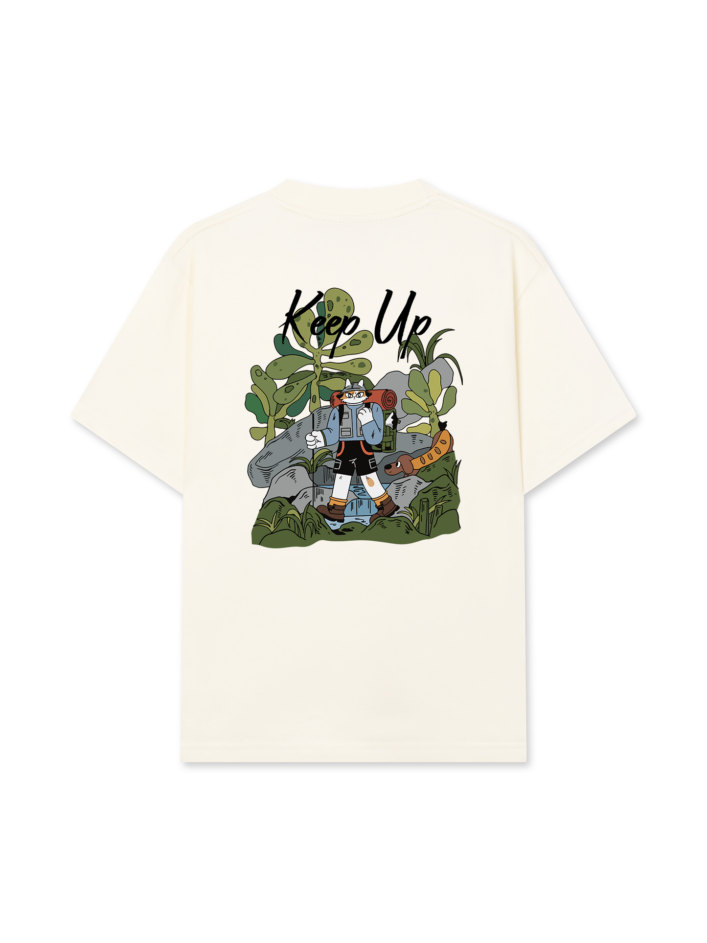 Áo Thun Relaxed Fit Keep Up
