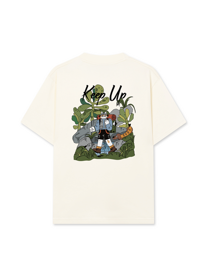 Áo Thun Relaxed Fit Keep Up