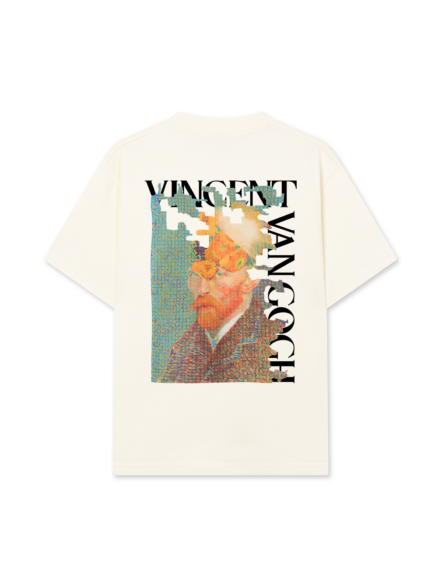 Áo Thun Relaxed Fit Puzzle Van Gogh