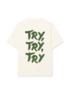 Áo Thun Relaxed Fit Try,Try,Try