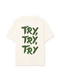 Áo Thun Relaxed Fit Try,Try,Try