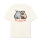 Áo Thun Relaxed Fit So Cute Cat Couple