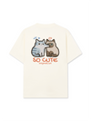 Áo Thun Relaxed Fit So Cute Cat Couple