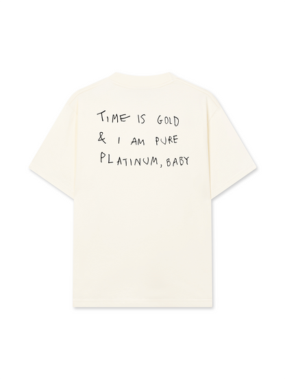 Áo Thun Relaxed Fit Time Is Gold