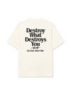 Áo Thun Relaxed Fit Life Vibe Destroy What Destroy You