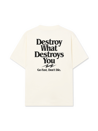 Áo Thun Relaxed Fit Life Vibe Destroy What Destroy You