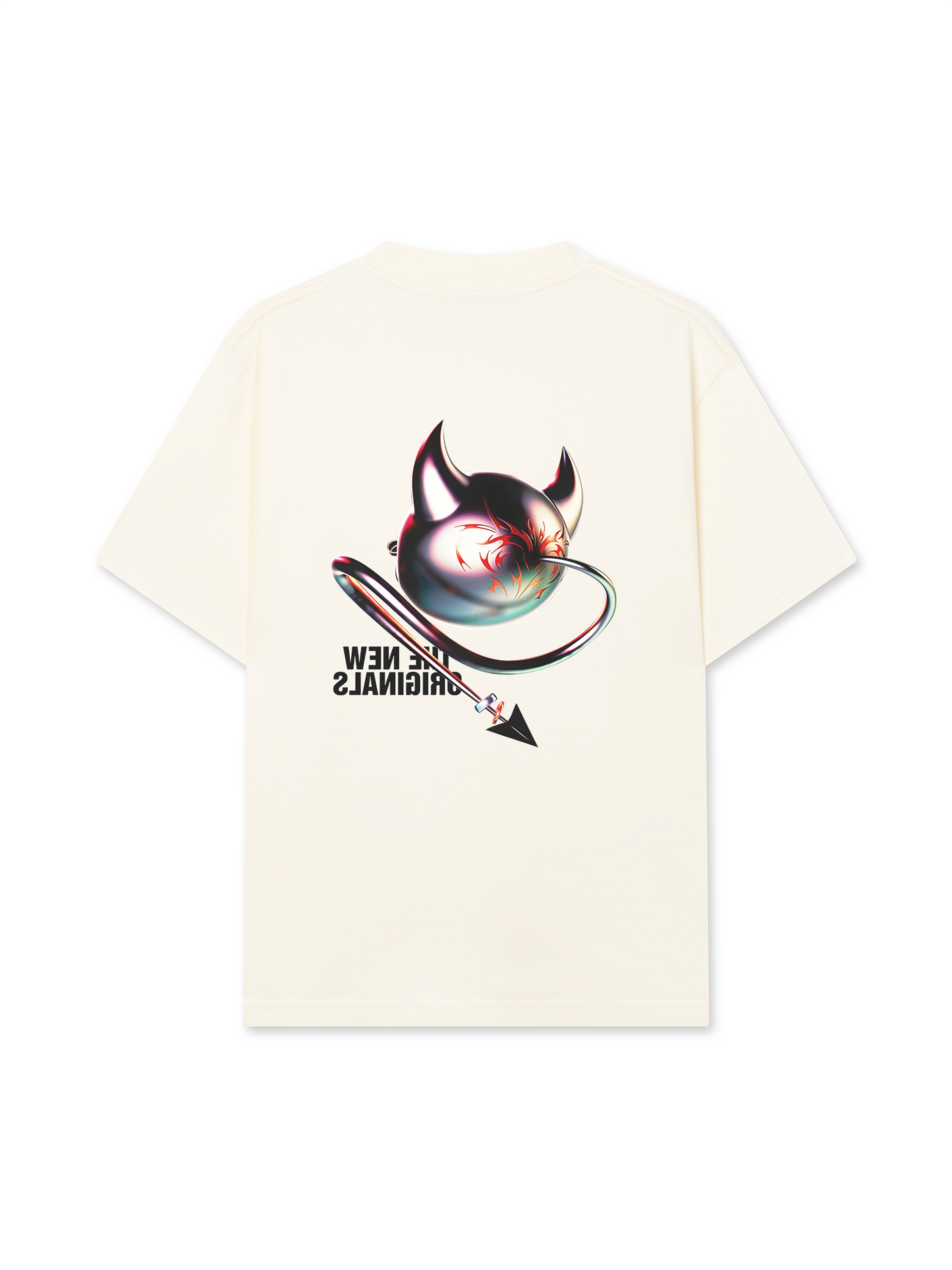 Áo Thun Relaxed Fit Iconic Chrome Devil