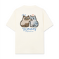 Áo Thun Relaxed Fit Yummy Luv Cat Couple