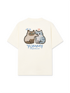 Áo Thun Relaxed Fit Yummy Luv Cat Couple