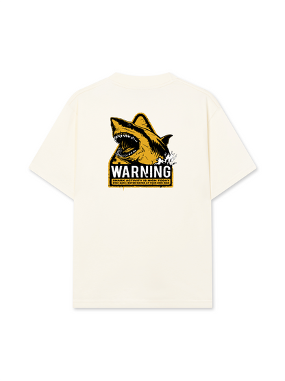 Áo Thun Relaxed Fit Warning Shark Activity