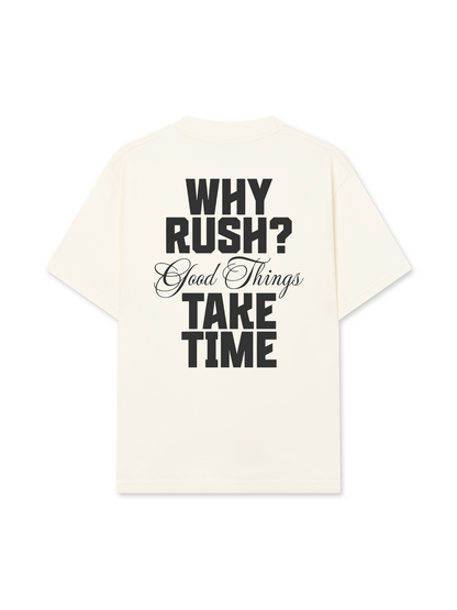 Áo Thun Relaxed Fit Why Rush
