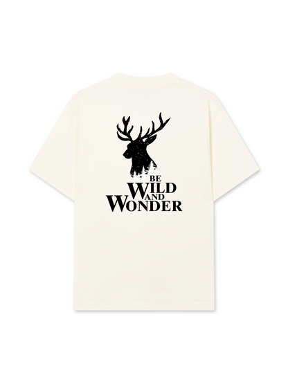 Áo Thun Relaxed Fit Deer Be Wild And Wonder
