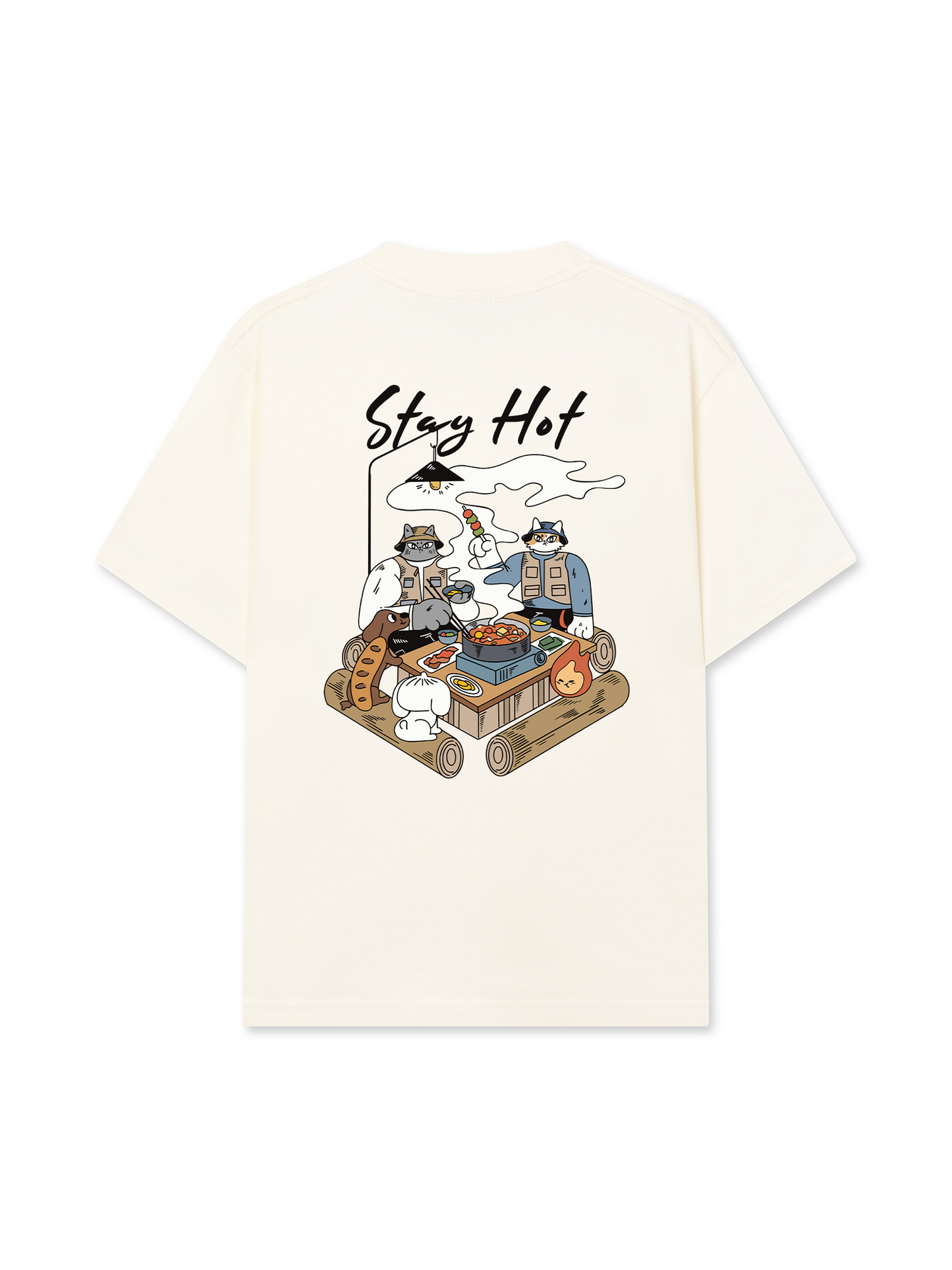 Áo Thun Relaxed Fit Stray Hot