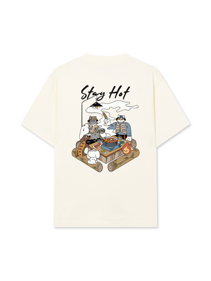 Áo Thun Relaxed Fit Stray Hot
