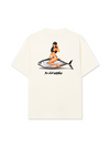 Áo Thun Relaxed Fit Ocean Vibes With Bikini Girl