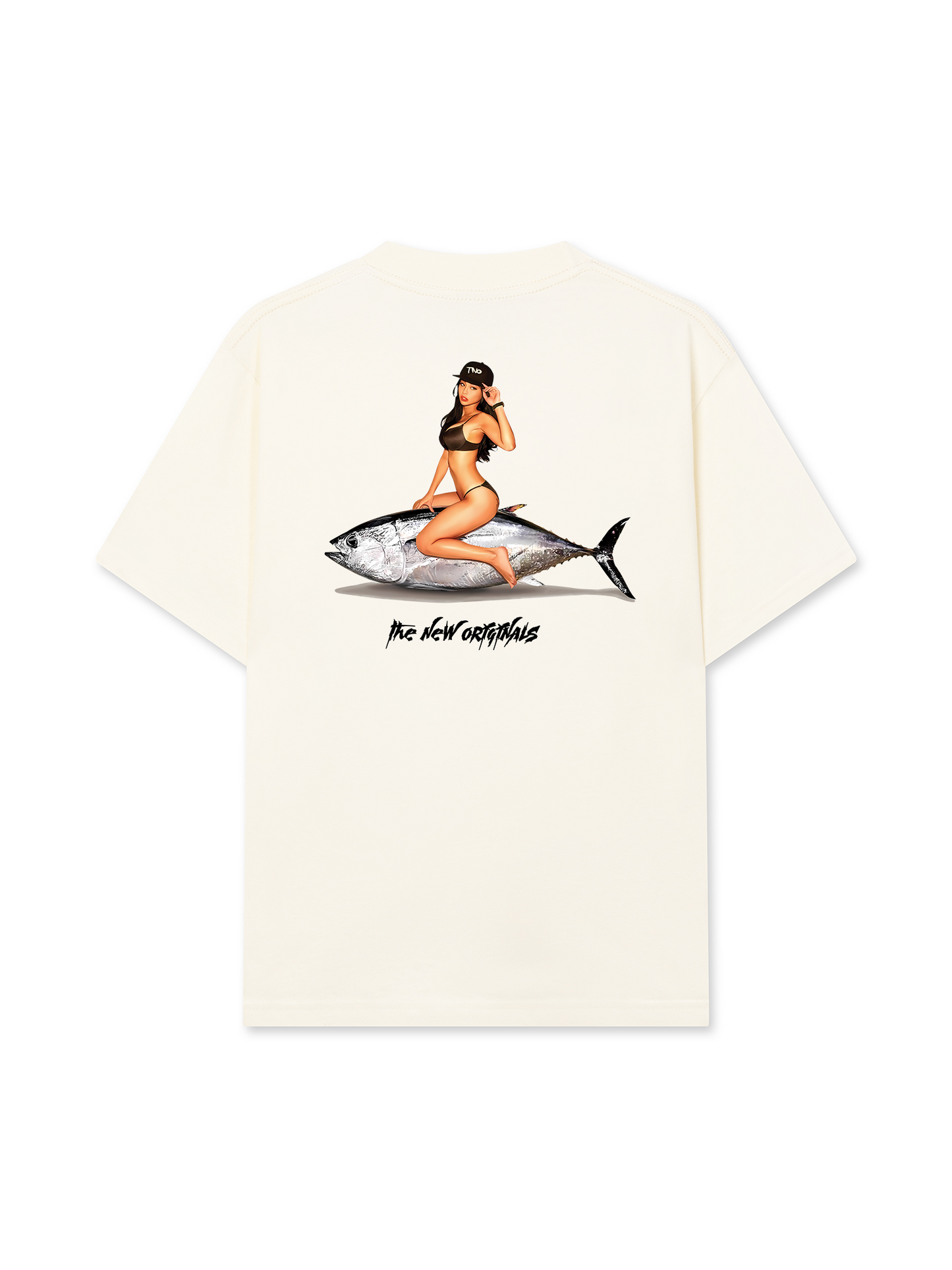 Áo Thun Relaxed Fit Ocean Vibes With Bikini Girl