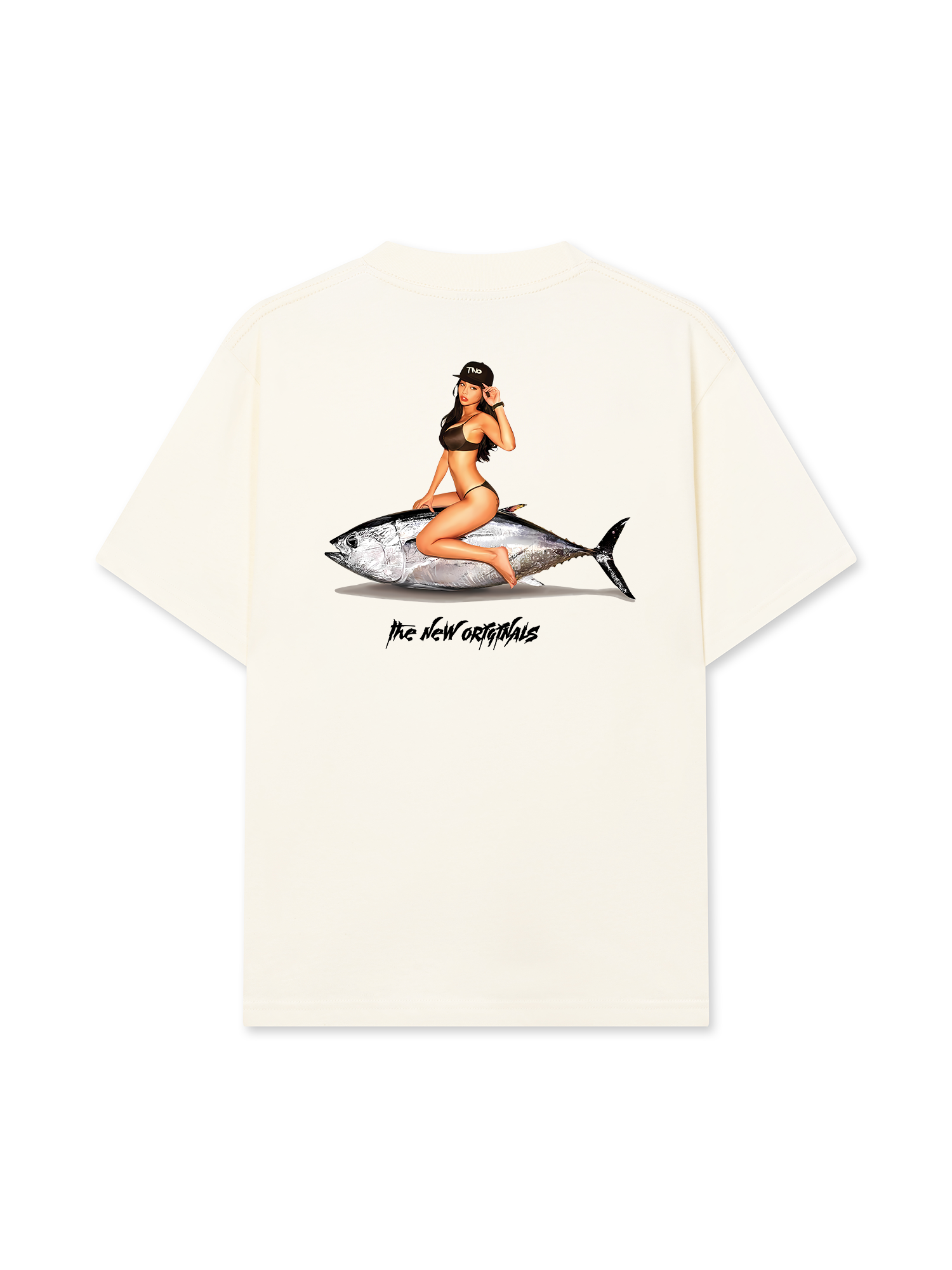 Áo Thun Relaxed Fit Ocean Vibes With Bikini Girl