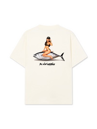 Áo Thun Relaxed Fit Ocean Vibes With Bikini Girl