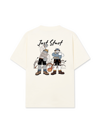 Áo Thun Relaxed Fit Just Start