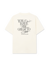 Áo Thun Relaxed Fit Be Bold Start Small Dream Big