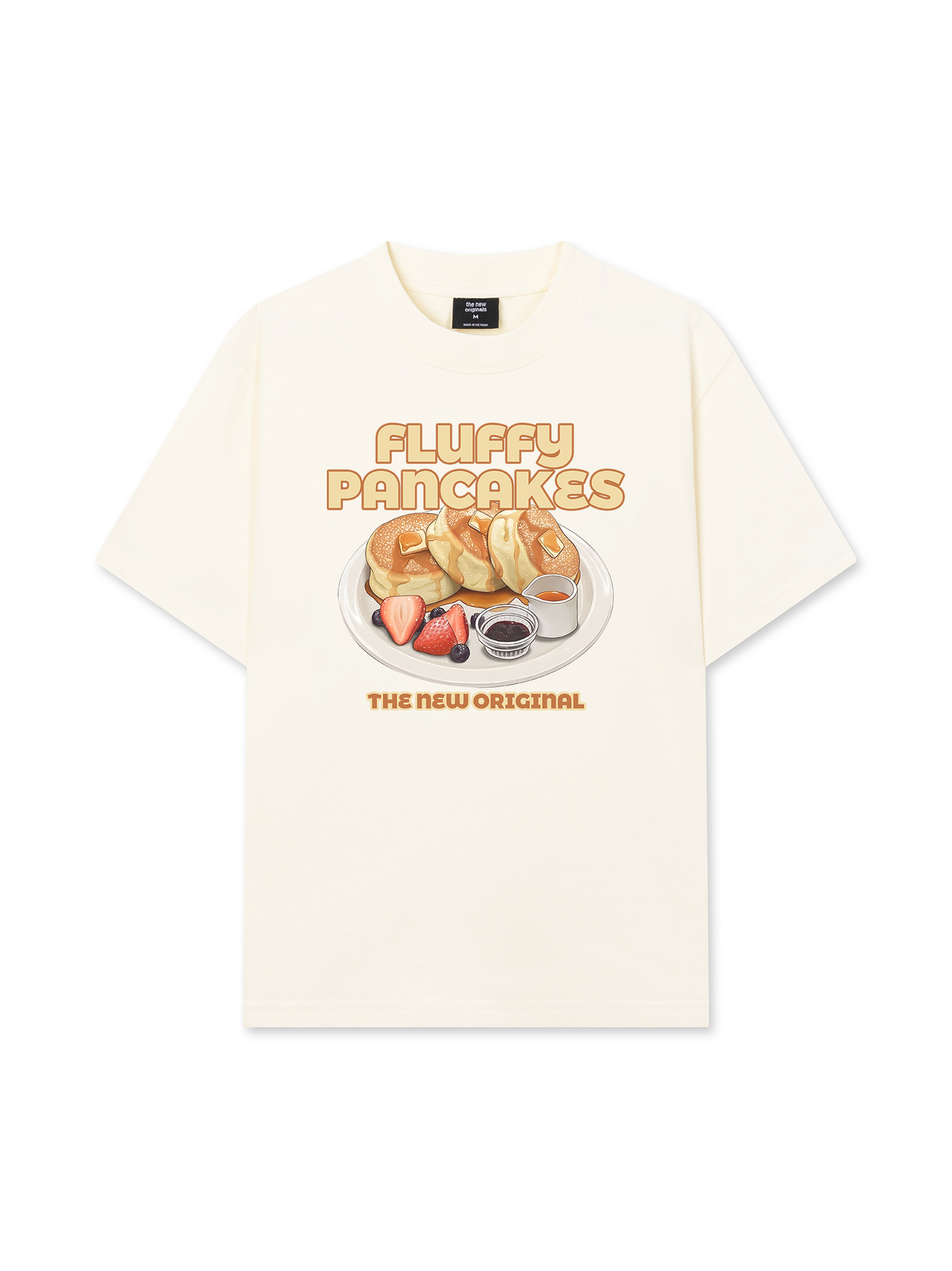 Áo Thun Relaxed Fit Foody Fluffy Pancakes