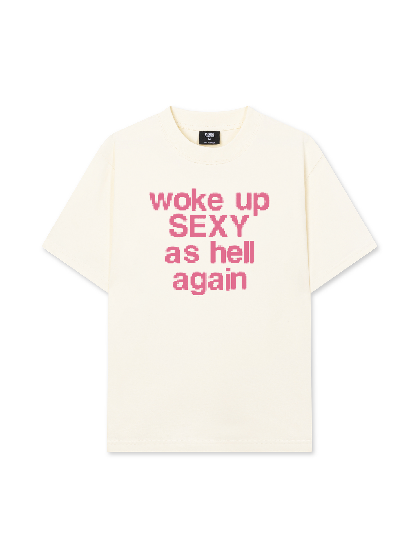 Áo Thun Relaxed Fit Life Vibe Woke Up