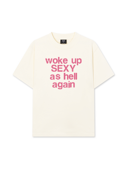 Áo Thun Relaxed Fit Life Vibe Woke Up