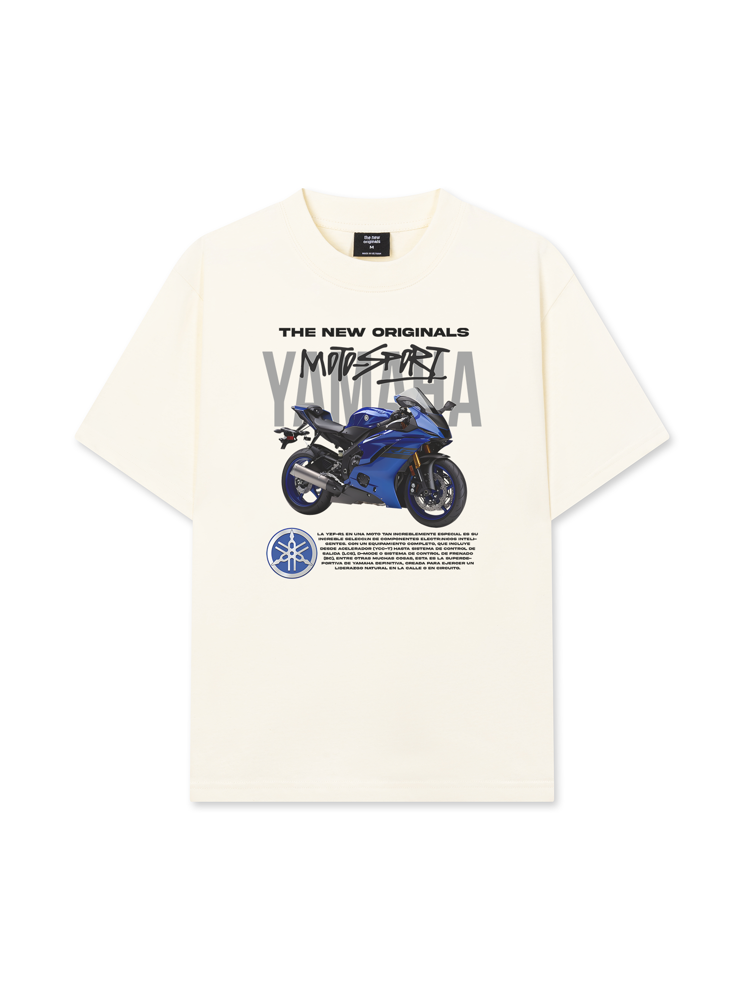 Áo Thun Relaxed Fit Motor Sport Yamaha YZF-R1