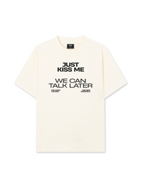 Áo Thun Relaxed Fit Life Vibe Just Kiss Me