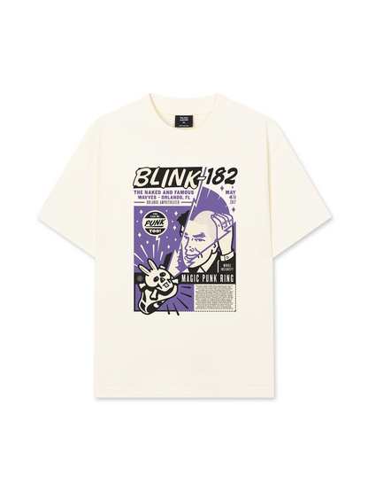 Áo Thun Relaxed Fit Blink 182 You Can be Punk Too