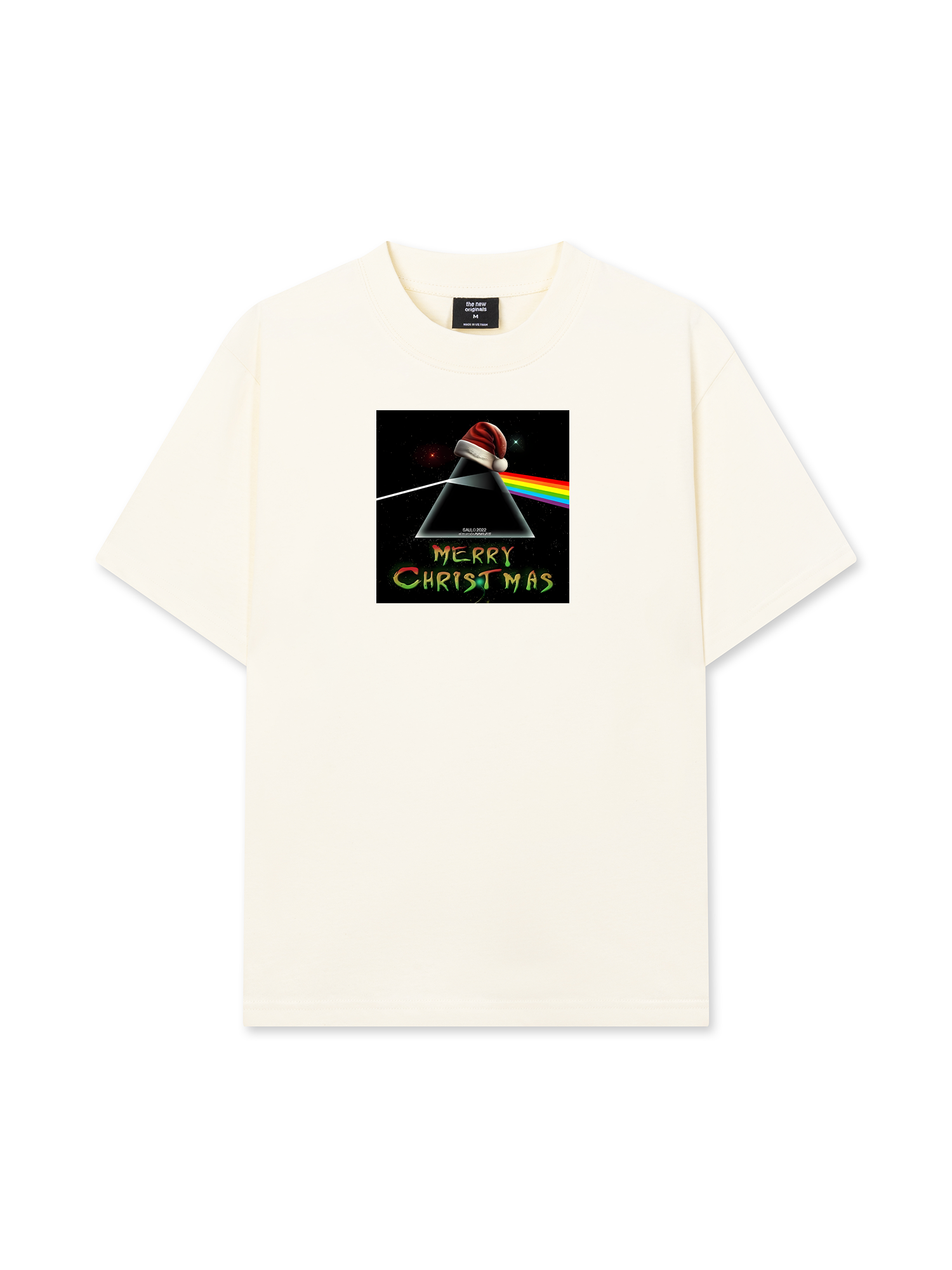 Áo Thun Relaxed Fit Pink Floyd Merry Christmas