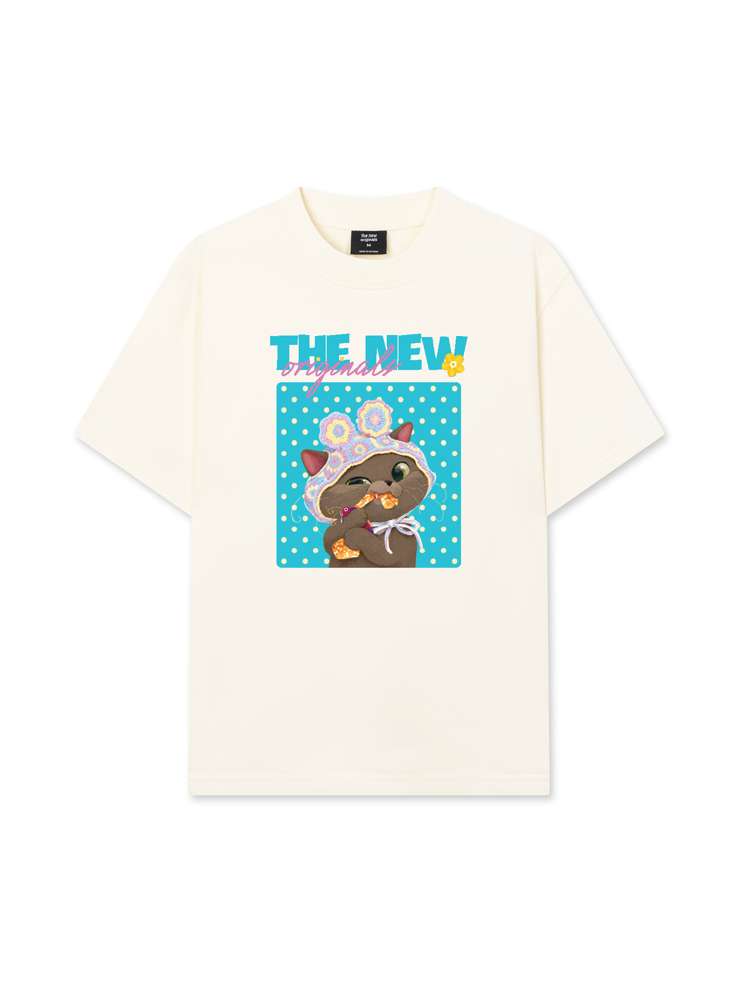 Áo Thun Relaxed Fit Little Mischief Meow