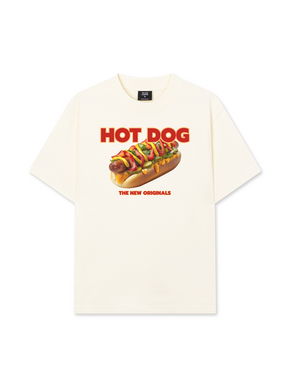 Áo Thun Relaxed Fit Foody Hot Dog