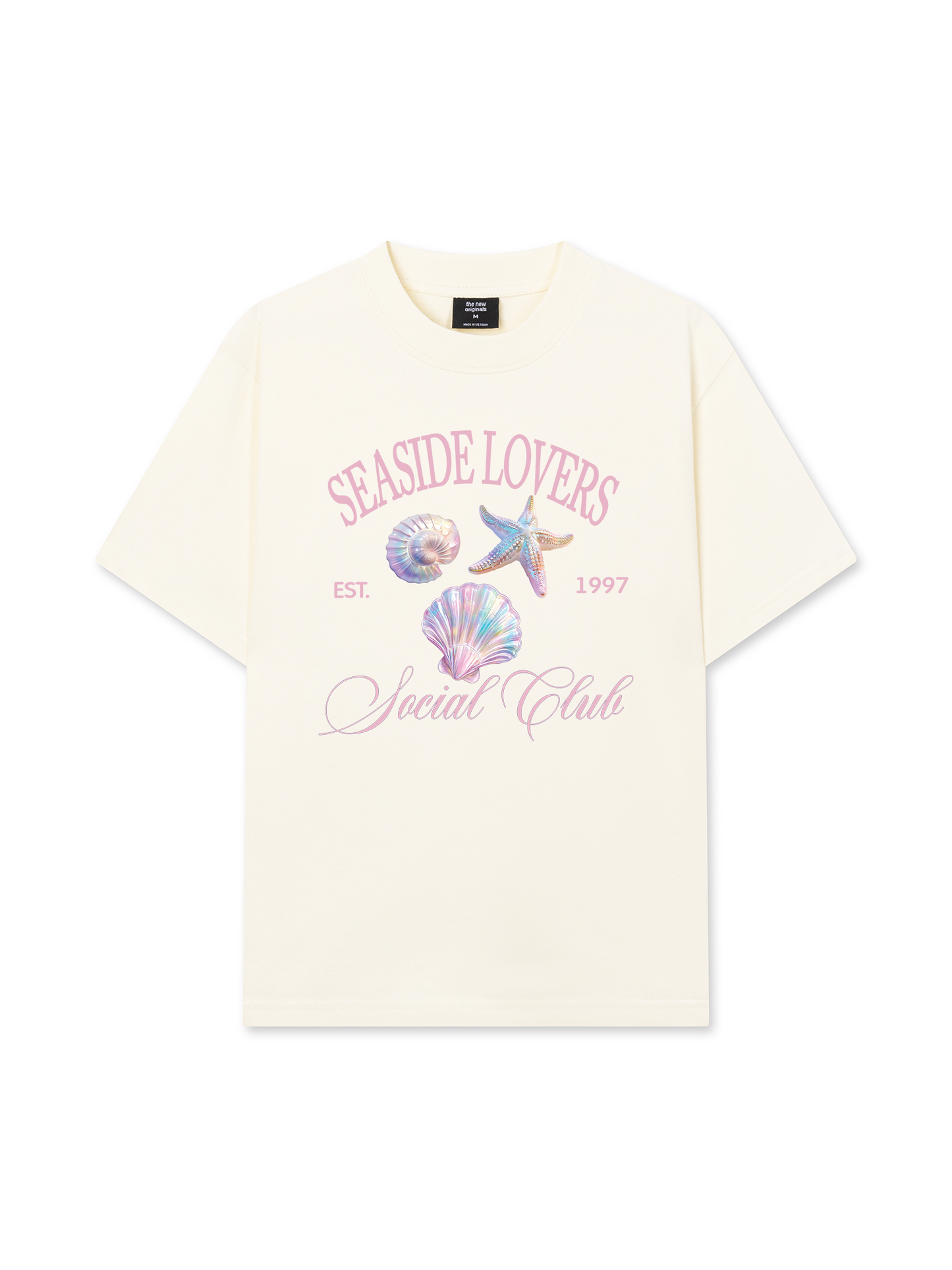 Áo Thun Relaxed Fit Ocean Hologram Seaside Lover