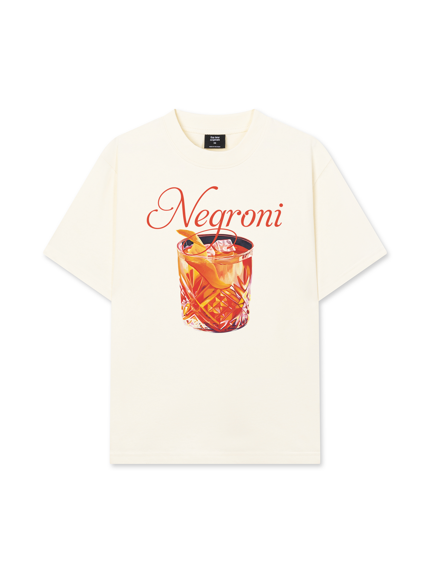 Áo Thun Relaxed Fit Fresh Red Negroni