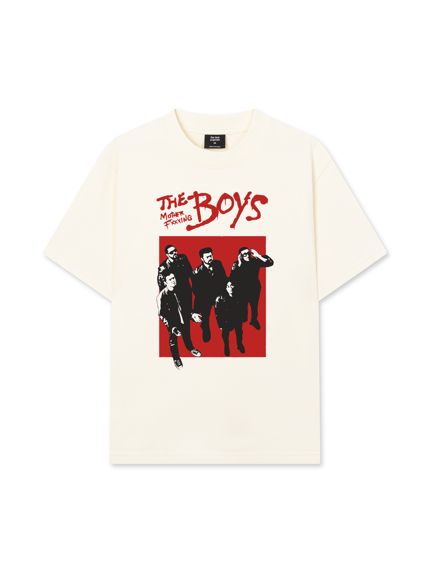 Áo Thun Relaxed Fit Movie The Boys Red Frame