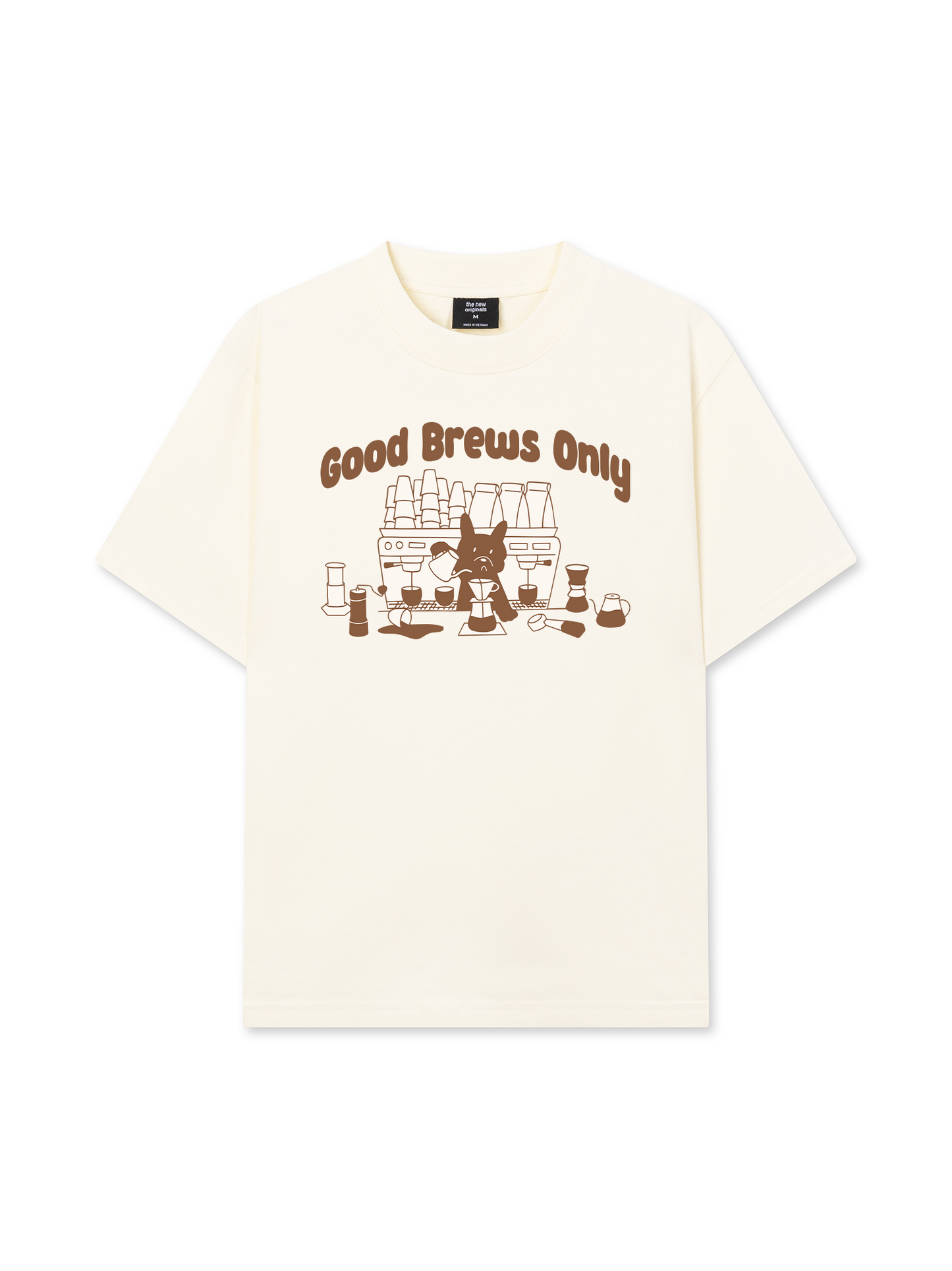 Áo Thun Relaxed Fit Good Brews Only