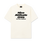 Áo Thun Relaxed Fit Life Vibe Nice Attitude