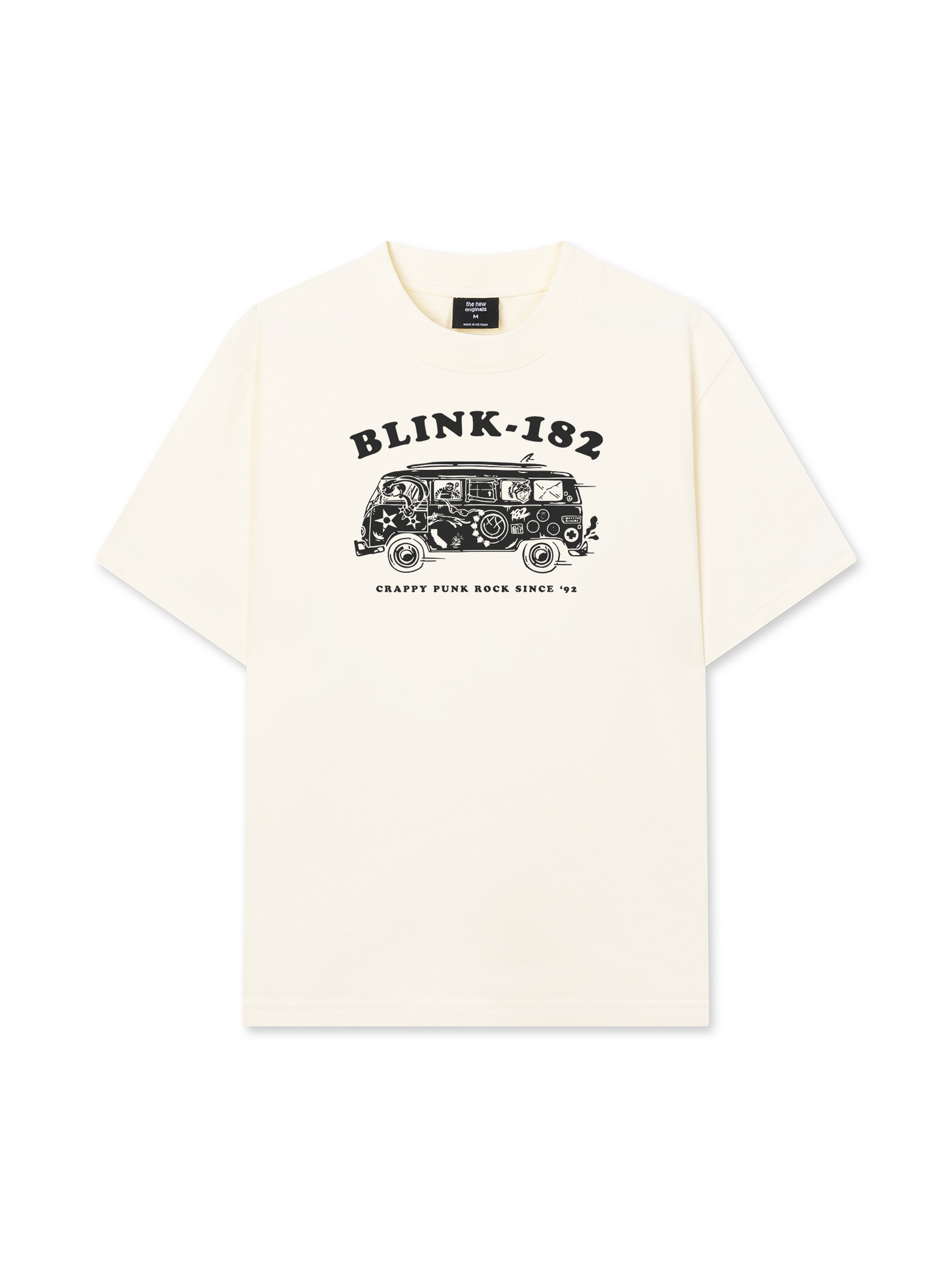 Áo Thun Relaxed Fit Blink 182 Crappy Punk Rock