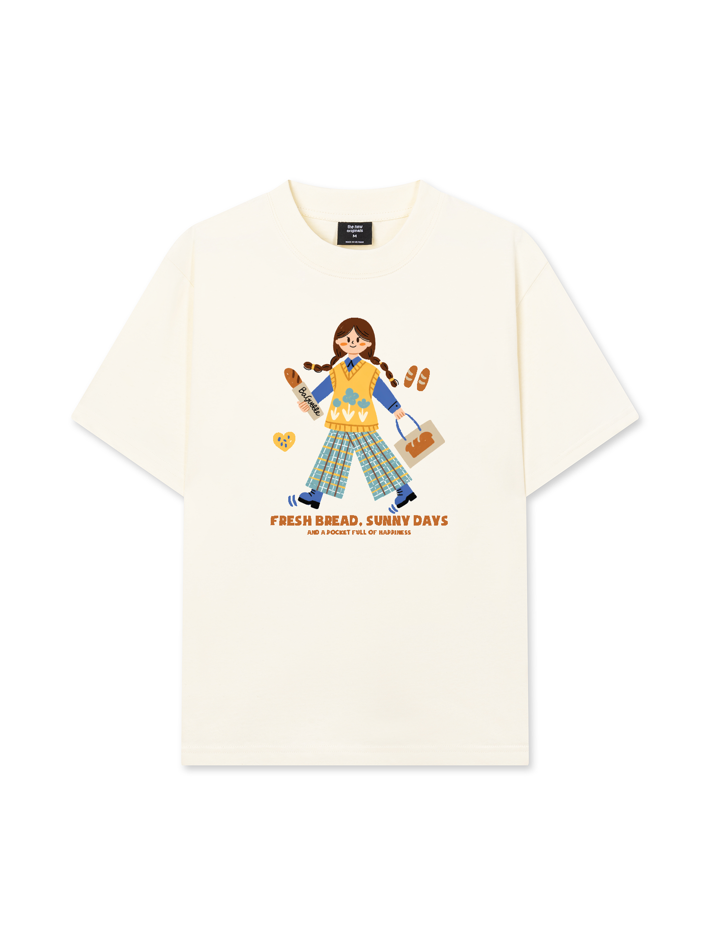 Áo Thun Relaxed Fit Bread Lover