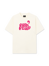 Áo Thun Relaxed Fit Pink Floyd Logo Pink
