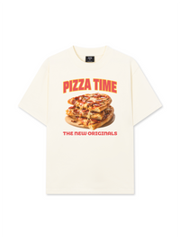 Áo Thun Relaxed Fit Foody Pizza Time