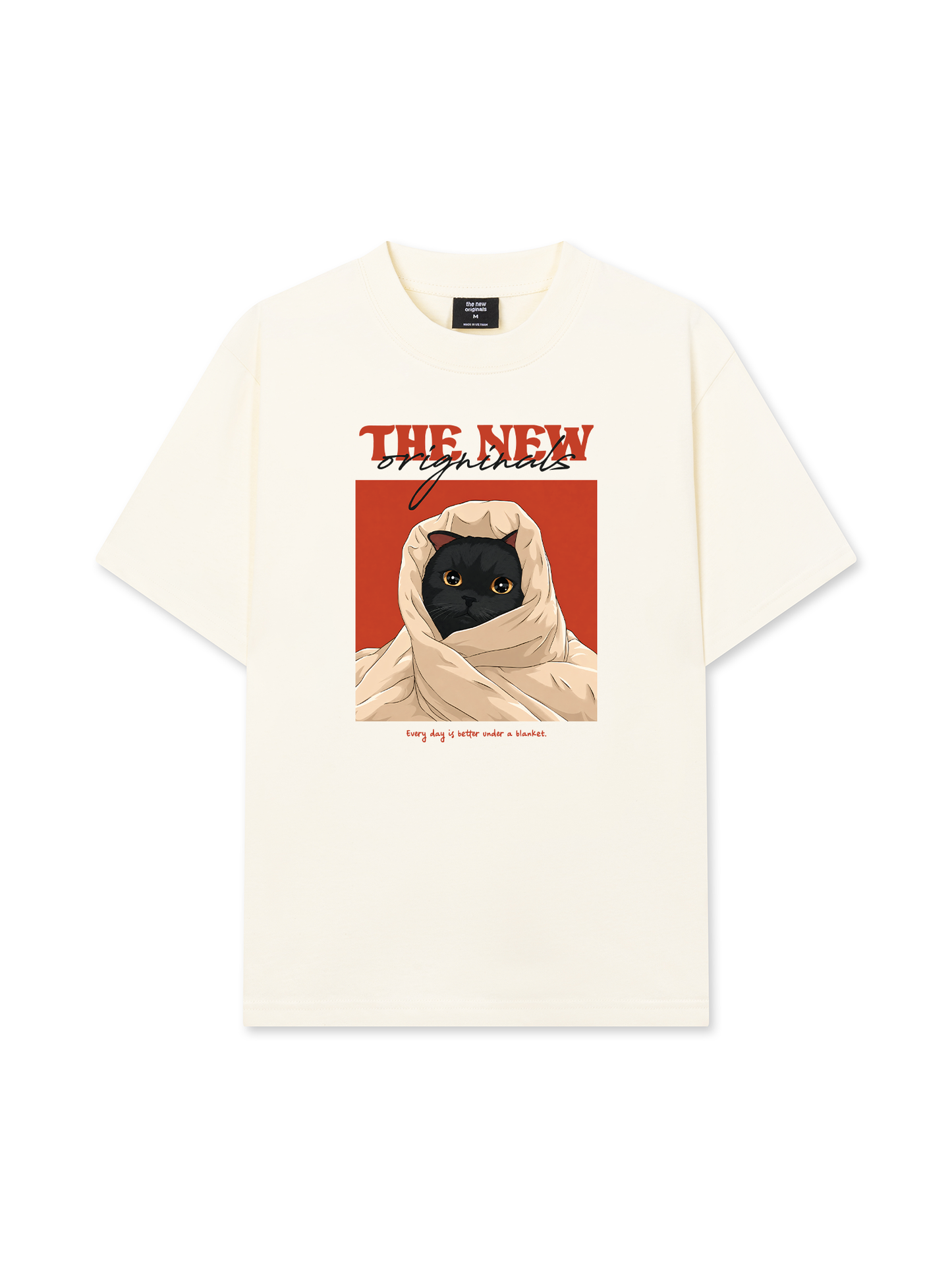 Áo Thun Relaxed Fit Soft Eclipse Meow