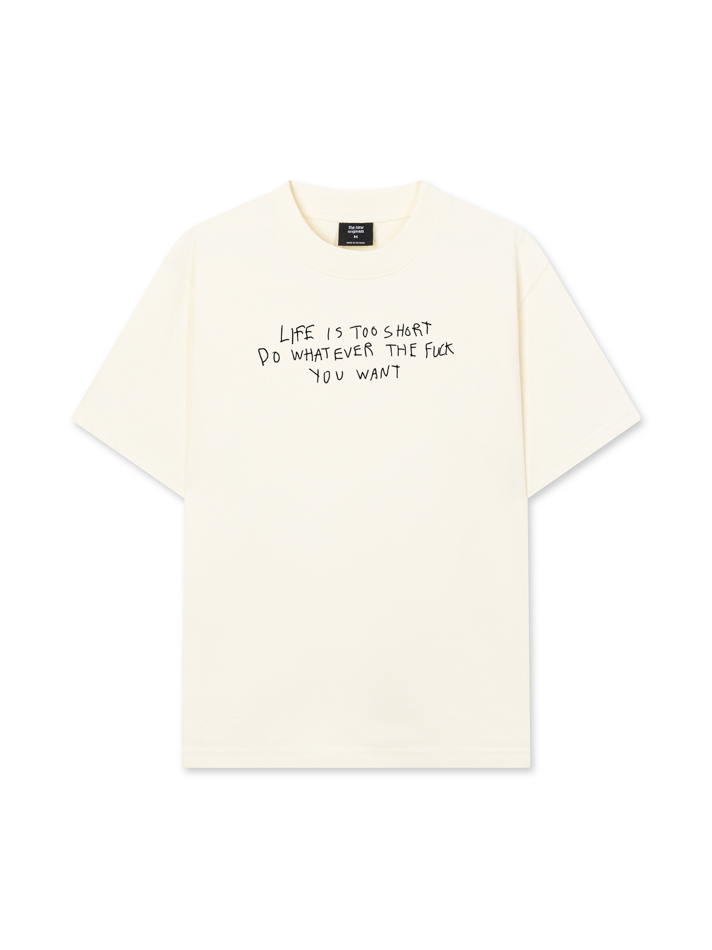 Áo Thun Relaxed Fit Life Is Too Short