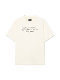 Áo Thun Relaxed Fit Life Is Too Short