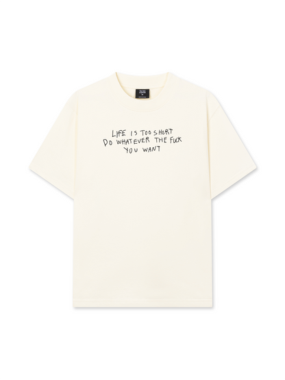 Áo Thun Relaxed Fit Life Is Too Short