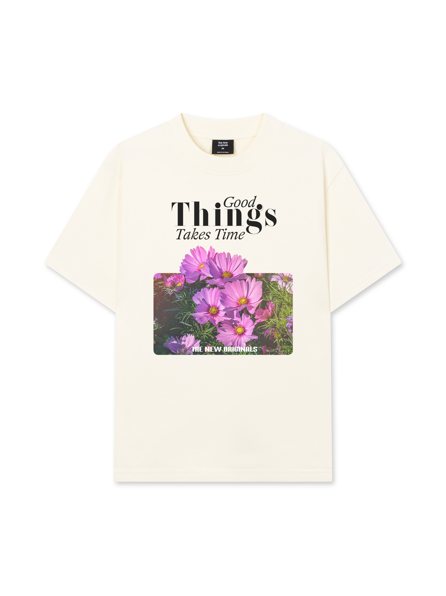 Áo Thun Relaxed Fit Iconic Good Things Take Time