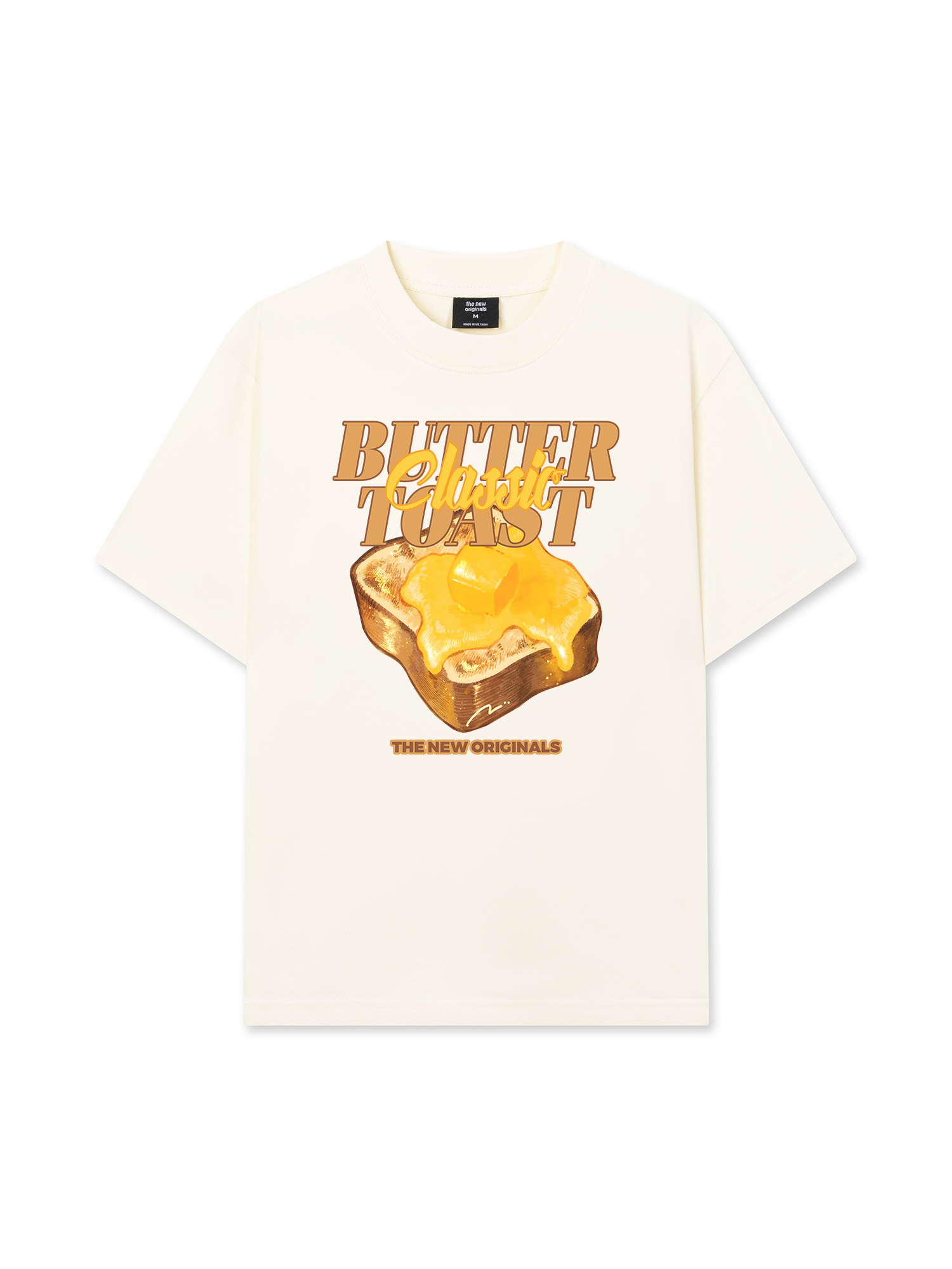 Áo Thun Relaxed Fit Foody Classic Butter Toast